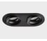Встраиваемый светильник Italline DE-2002 black 1