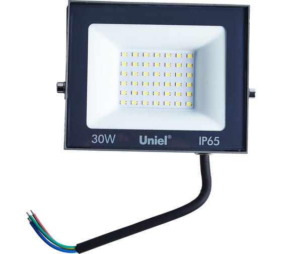Прожектор светодиодный Uniel ULF-F23-30W/6500K IP65 160-240V GREY UL-00011845