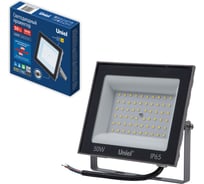 Прожектор светодиодный Uniel ULF-F23-50W/6500K IP65 160-240V GREY UL-00011846