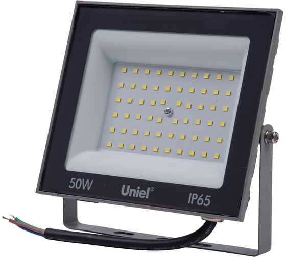 Прожектор светодиодный Uniel ULF-F23-50W/6500K IP65 160-240V GREY UL-00011846