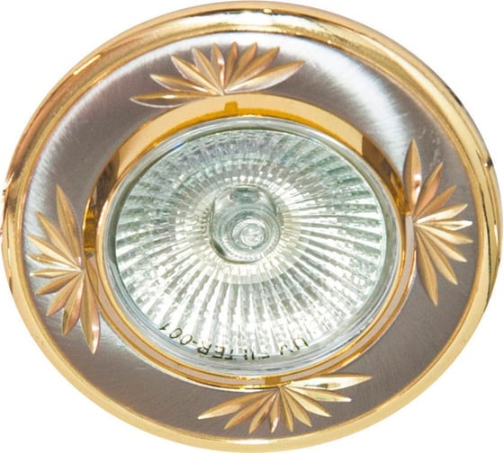 Светильник FERON 246DL MR16 50W G5.3 титан-золото TN-GD 17899 1