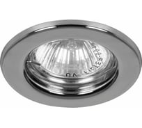 Встраиваемый светильник FERON DL10 потолочный MR16 G5.3 хром 15113