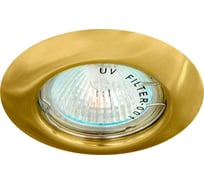 Светильник FERON ИВО-50w 12в, G5.3, золотой 15127