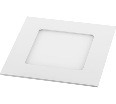 Светодиодный встраиваемый светильник FERON AL502, 6W, 4000K, 480Lm, белый 28512