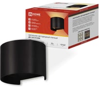 Светильник уличный IN HOME сд ДБУ DOT-R1530BL 15Вт 3000К IP54 черный 4690612053950