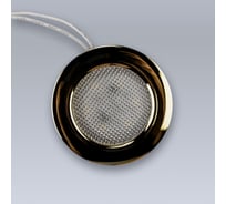 Мебельный светодиодный встраиваемый светильник ELEGANZ, Золото, термопластиковый корпус, 4W 220V 4500K, 1шт EL-FT-308-G