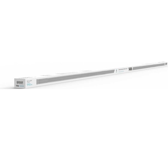 Линейный светильник Gauss LED матовый 14W 4000K 1178х22х33, 990лм 130411214