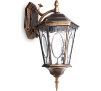 Светильник FERON НБУ-60w вниз, Е27, IP44, черное золото 11320