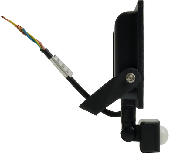 Светодиодный прожектор FERON LL-907 с датчиком 30W 6400K 230V черный IP44 29557