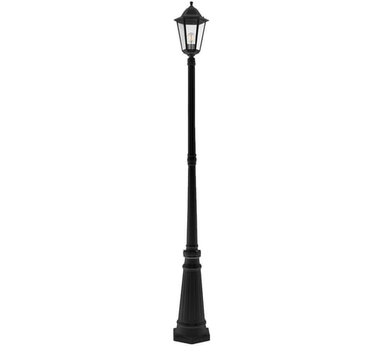 Светильник FERON НТУ-100w столб-2,1м, Е27, IP44, черный 11205