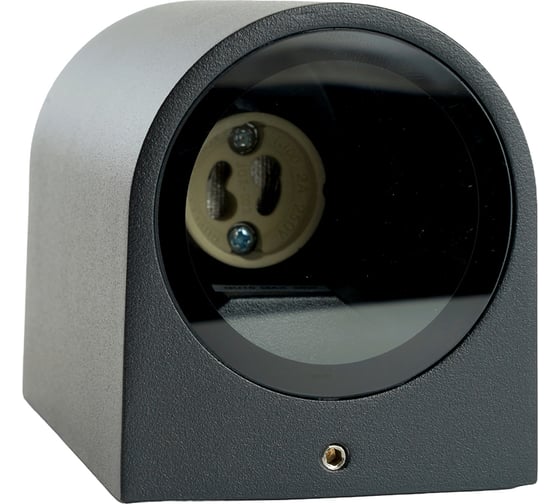 Садово-парковый светильник на стену FERON DH014 230V без лампы GU10, черный 11866