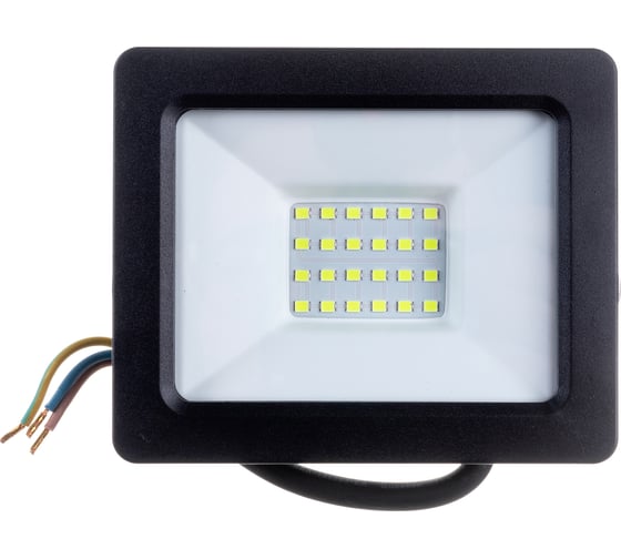 Светодиодный прожектор FERON LL-903 2835 SMD 30W зеленый AC220V/50Hz IP65, черный в компактном корпусе, 153*110*35 мм 32211