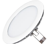 Светодиодная панель EKF, круг 18 Вт 4000К белая 240 мм серии FLP-R Proxima FLP-RW-240-18-4K-LED