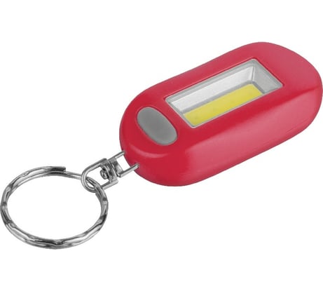 Фонарь Navigator NPT-KC05-R-2CR2032 брелок. пластик 1СOB LED 1Вт, 3 режима, красный 14277