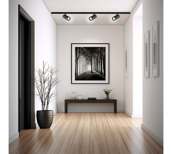 Светодиодный светильник для трековой системы ESCADA 20002TRA/01 LED 10W 4000K черный матовый 20002TRA/01LED SBK