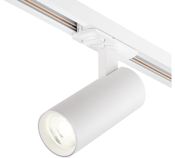 Светодиодный светильник для трековой системы ESCADA 20002TRA/02 LED 15W 4000K белый матовый 20002TRA/02LED SWH 1