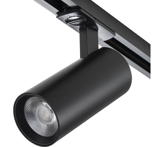 Светодиодный светильник для трековой системы ESCADA 20002TRA/02 LED 15W 4000K черный матовый 20002TRA/02LED SBK