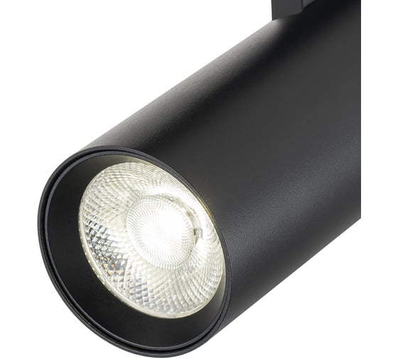 Светодиодный светильник для трековой системы ESCADA 20002TRA/03 LED 20W 4000K черный матовый 20002TRA/03LED SBK