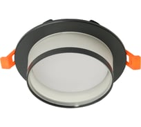 Светильник встраиваемый FERON DL500 потолочный GX53 черный круг, 51086