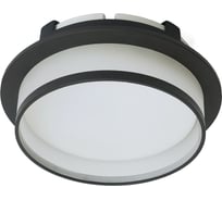 Светильник встраиваемый FERON DL700 потолочный GX70 черный круг, 51094
