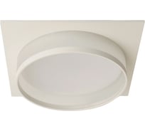 Светильник встраиваемый FERON DL701 потолочный GX70 белый квадрат, 51095