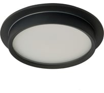 Светильник встраиваемый FERON DL704 потолочный GX70 черный круг IP44, 51106