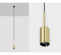 Подвесной светодиодный светильник Italline DL 3038 black/gold