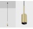 Подвесной светодиодный светильник Italline DL 3038 black/gold 1