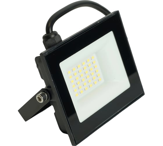 Светодиодный прожектор SAFFIT SFL51-50 IP65 50W 6500K черный, 51194