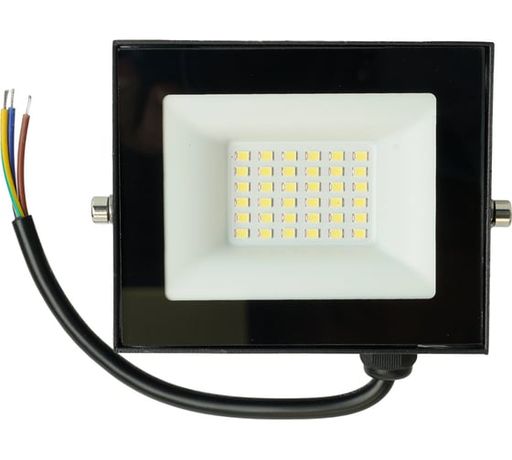 Светодиодный прожектор SAFFIT SFL51-50 IP65 50W 6500K черный, 51194