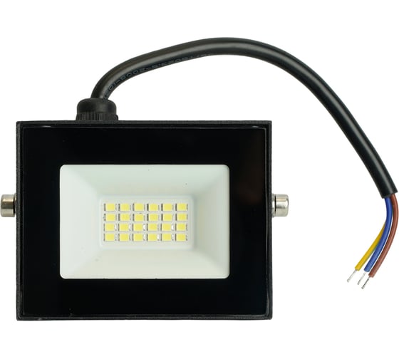 Светодиодный прожектор SAFFIT SFL51-30 IP65 30W 6500K черный, 51193