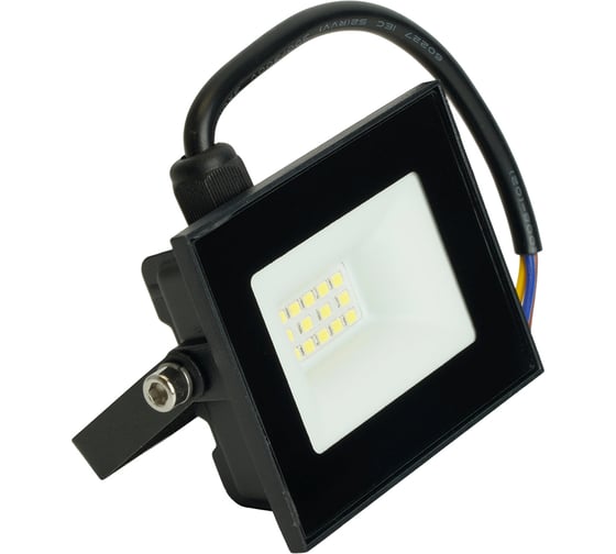 Светодиодный прожектор SAFFIT SFL51-20 IP65 20W 6500K черный, 51192