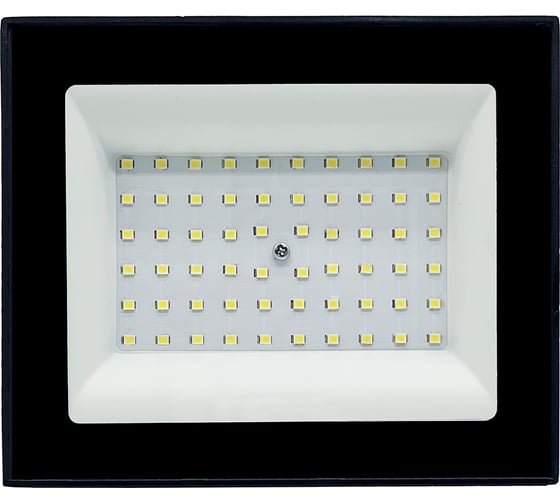 Светодиодный прожектор SAFFIT SFL51-100 IP65 100W 6500K черный, 51195
