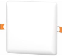 Спот встраиваемый ZARYA безрамочный квадратный Плаза 18W 6000-6500K УТР-0001009