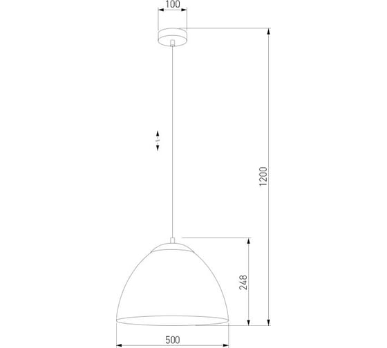 Подвесной светильник TK Lighting 6003 Faro New белый a059812