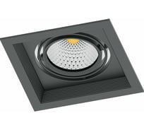 Карданный светильник FERON 1x12W, 1080 Lm, 4000К, 35 градусов, черный 41289