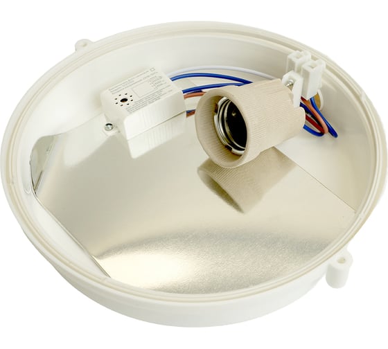 Накладной светильник c фото- шумовым датчиком FERON НБП 06-60-101 IP54, 220V, 60Вт, Е27 41400