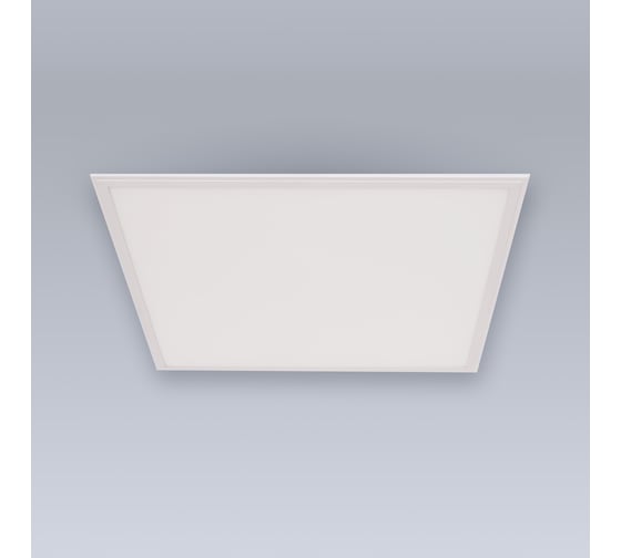Ультратонкая светодиодная панель ELEGANZ 50W нейтральная 4500К 595*595мм 220V, 1шт 1704