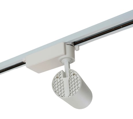 Светодиодный светильник FERON AL137 трековый однофазный на шинопровод 20W 4000K белый, изменяемый угол освещения 15-60град, 51175