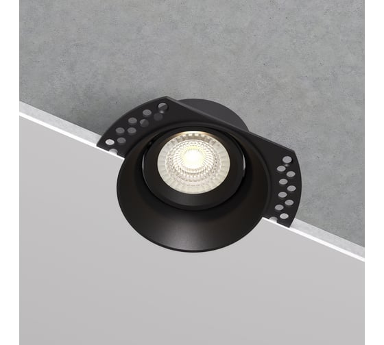 Светильник встраиваемый Elektrostandard Renzo 25018/01 черный a067524