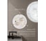 Настенно-потолочный светильник Мелодия Света Snow White R1003-2W-300 WT 000059667 3