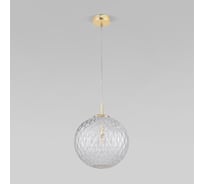 Подвесной светильник TK Lighting со стеклянным плафоном 4610 Cadix Gold золото a065192