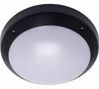 Накладной светильник FERON серии Бриз, НБУ 05-60-013 IP64, 220V, 60Вт, Е27, черный 41365