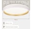 Светильник с пультом Citilux ENZO LED RGB Белый + Золото CL753510G 3