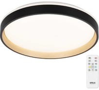 Светильник с пультом Citilux ENZO LED RGB Черный + Золото CL753511G