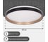 Светильник с пультом Citilux ENZO LED RGB Черный + Золото CL753511G 3