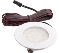 Светильник круглый врезной AKS SUN 2W/12V, белый, 6000К 75065