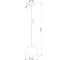 Подвесной светильник TK Lighting со стеклянным плафоном 5824 Vibe белый a068391 2