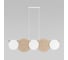 Подвесной светильник TK Lighting с тканевым рассеивателем 4815 Pulse белый/светлое дерево a068389 1