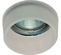 Встраиваемый потолочный светильник FERON MR16, 50W, G5,3, матовый, хром 28186
